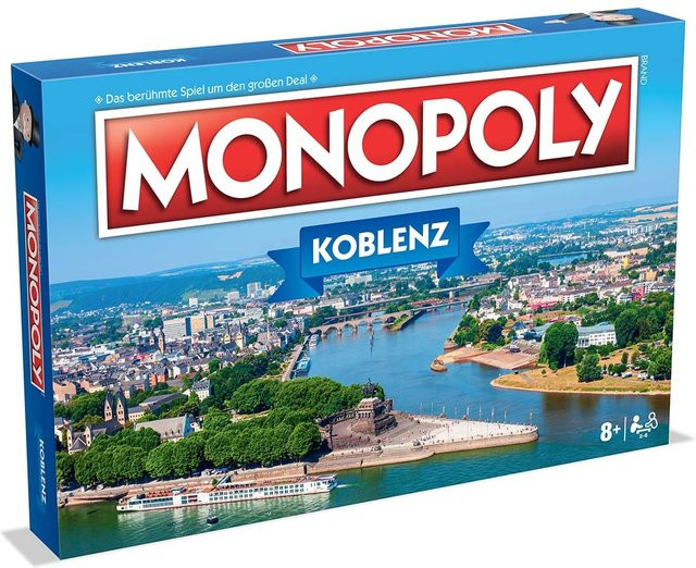 Winning Moves Monopoly City Koblenz Brettspiel ab 8 Jahren - Bild 1