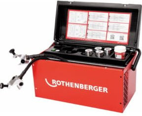 Rothenberger ROFROST II R290 2" mit 8 Einsätzen, 230V, Rot - Bild 1