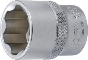 BGS Super Lock Steckschlüssel-Einsatz mit 3/8 Zoll Innenvierkant Antrieb und 23 mm Schlüsselweite in Silber - Bild 1