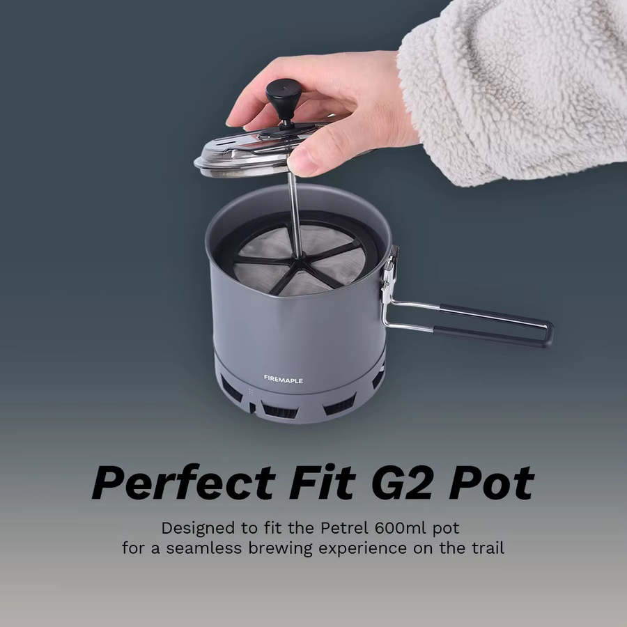 Fire-Maple Petrel French Press Kaffeefilter für G2 Kanne Camping Kochgeschirr - Bild 2