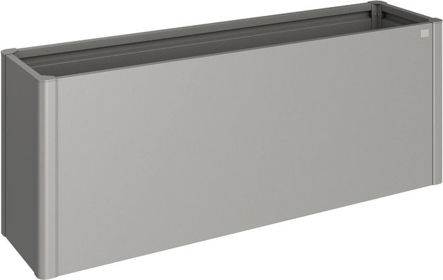 Biohort Hochbeet aus Metall in Quarzgrau-Metallic, B/T/H: 201 x 77 x 53 cm - Bild 1