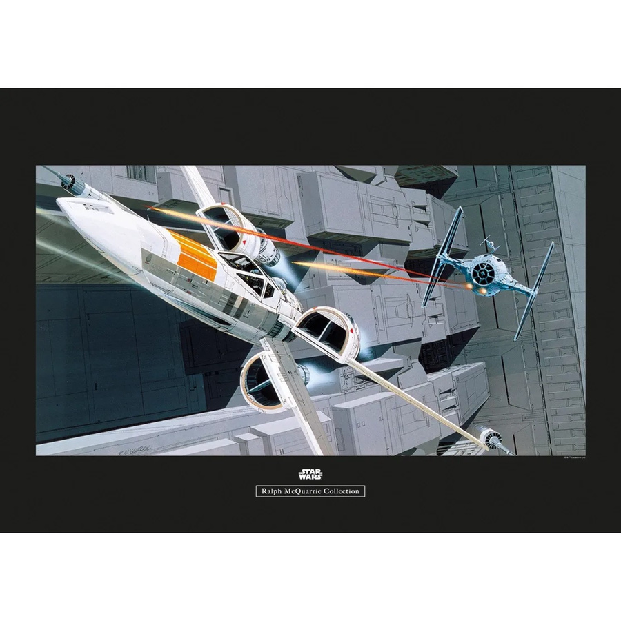 Komar Wandbild Star Wars Fighter Multicolor B: 70 cm, H: 50 cm - Bild 2