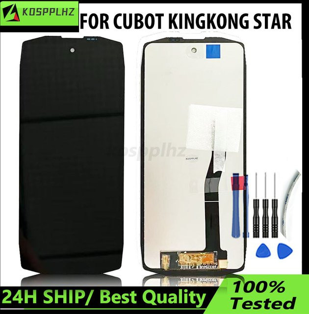Cubot KingKong Star 5G LCD Display und Touch Screen Digitizer Ersatzmodul in Schwarz - Bild 1