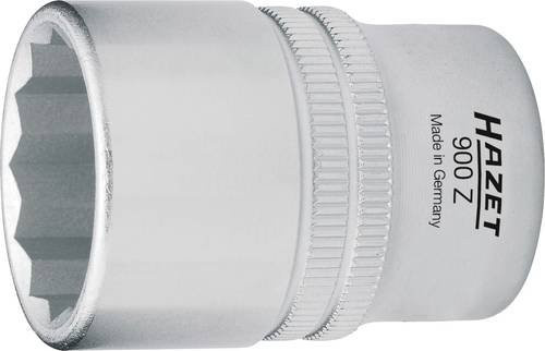 Hazet Steckschlüsseleinsatz 900Z-15 Außen-Doppelsechskant 15mm, Antrieb 1/2 Zoll, Silber - Bild 1