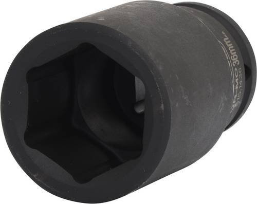 KS Tools 3/4 Zoll Sechskant-Kraftstecknuss lang 36mm aus Chrom-Molybdänstahl in Schwarz - Bild 1