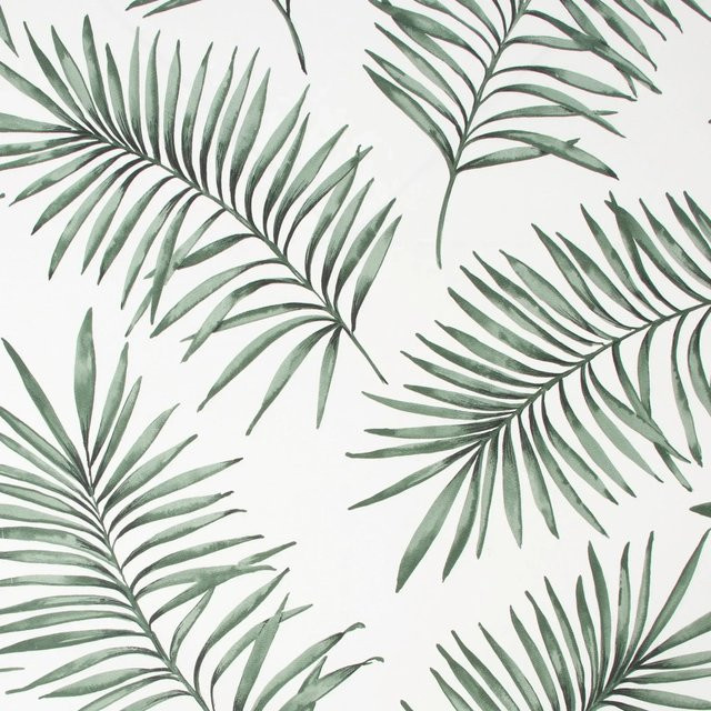 Superfresco Easy Vliestapete Scandi Leaf Green in botanischem Design, B: 0,52 m, L: 10,05 m - Bild 1
