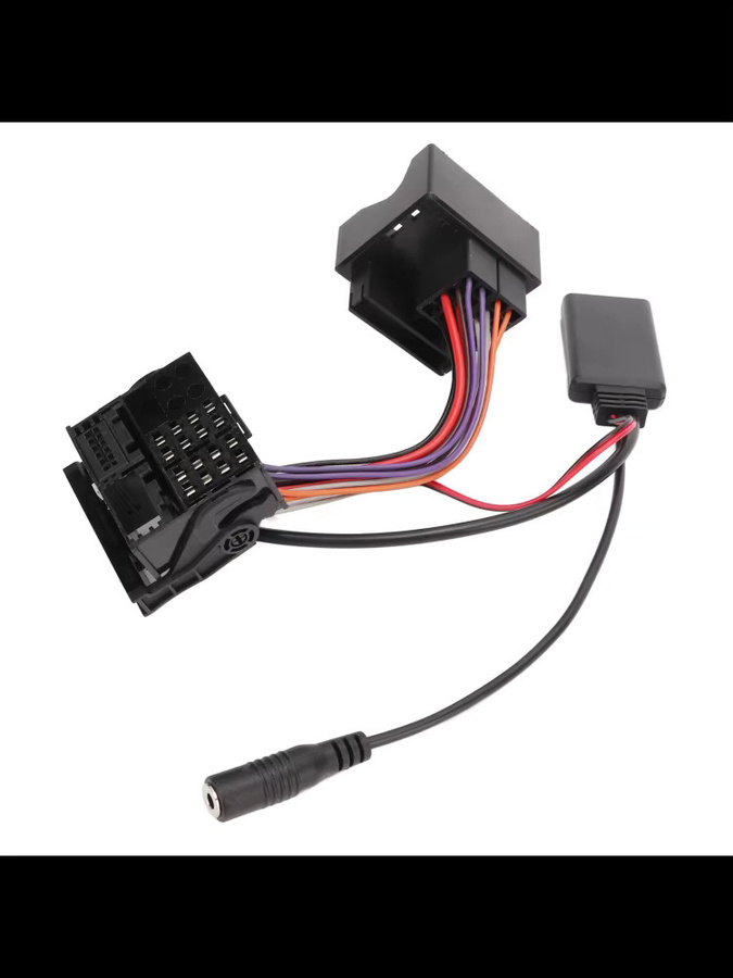 EBTOOLS Bluetooth 5.0 Wireless Audio Adapter mit Mikrofon und Aux-In-Kabel in Schwarz für Ford Focus Mondeo Fiesta Fusion 6000CD - Bild 4