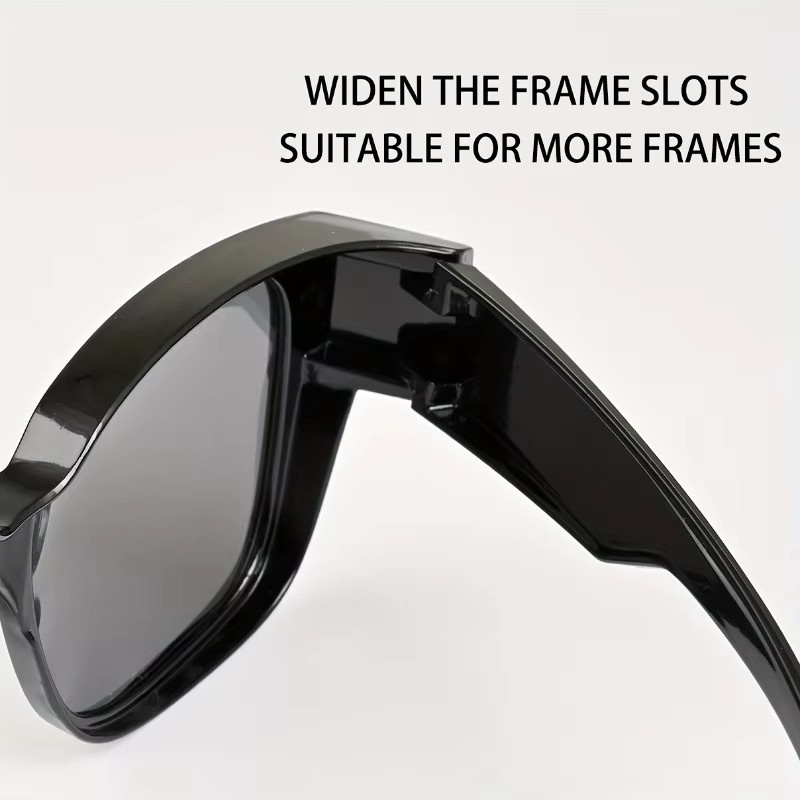 ERIKOLE Sonnenbrille square, Vollrand, Kunststoff, Unisex, schwarz - Bild 4