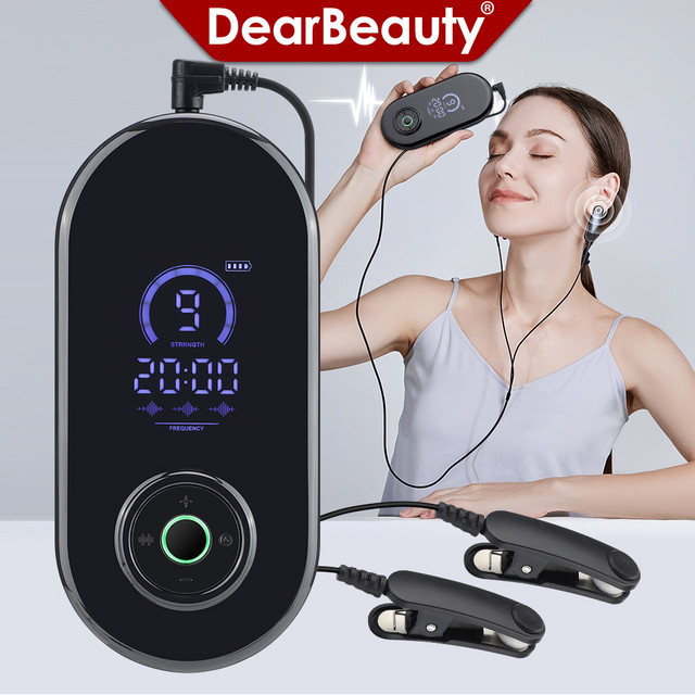 DearBeauty Schlafhilfegerät CES Stimulationstherapie, Schwarz, Unisex - Bild 1