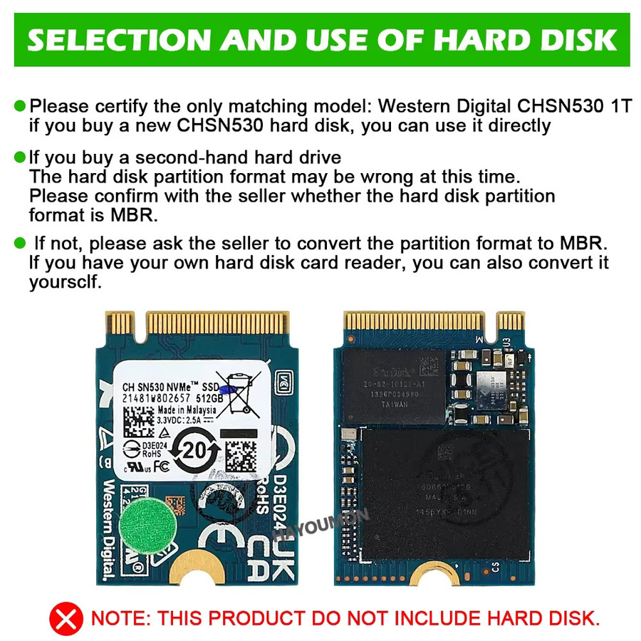 Pogopirate M.2 NVMe 2230 SSD Adapter für Xbox Series X/S Erweiterungskarte in Schwarz - Bild 5