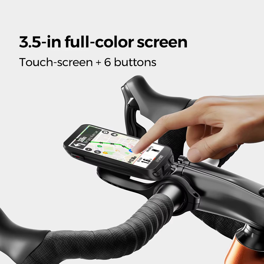 iGPSPORT iGS800 GPS Fahrradcomputer mit Touchscreen und Kartennavigation in Schwarz - Bild 2