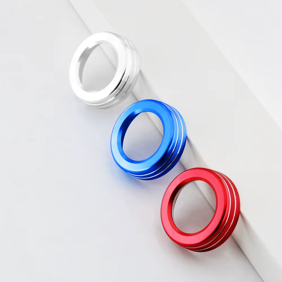 Beinuli Auto Lautstärkeregler Dekoration Ring Aufkleber für Mercedes Benz A B Klasse GLK GLA CLA GLE ML GL MB W176 W246 C117 AMG - Bild 4