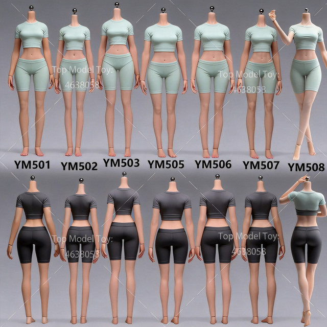 Weibliche Soldatin Actionfigur Modell, 12'' - Bild 1