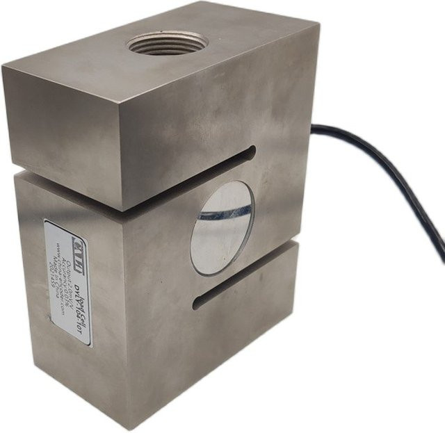 CALTSensoR S Typ Wägezelle DYLY-104 Kraftmesssensor für 5000 kg in Silber - Bild 1