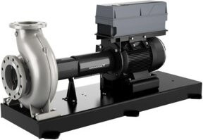 Grundfos Normpumpe NKE 50-250/263AA1F2LESBQQESW1 elektrisch geregelt in Grau - Bild 1