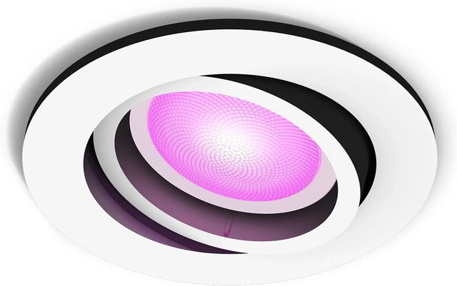 Philips Hue Centura LED-Einbauspot White & Color Ambiance, rund, Weiß, Bluetooth - Bild 1