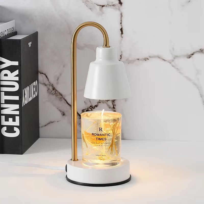 Lyfs LED Aroma Therapielampe im nordischen Design zur Wachsschmelzung in Weiß - Bild 3