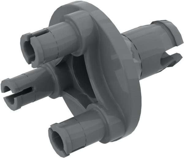 ixBricks 10-teiliges Set Lenkbausteine Bausatz Radnabe 92909 3 Pins Runde Bausteinpartikel - Bild 1