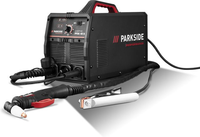Parkside Performance Plasmaschneider PPSK 40 B2 in Schwarz mit Kompressor - Bild 1