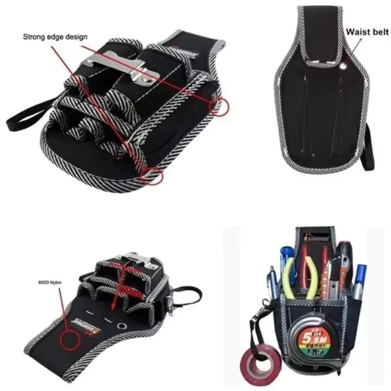 Werkzeugtasche für Elektriker in Schwarz mit Plug-in Funktion zur Wartung - Bild 5