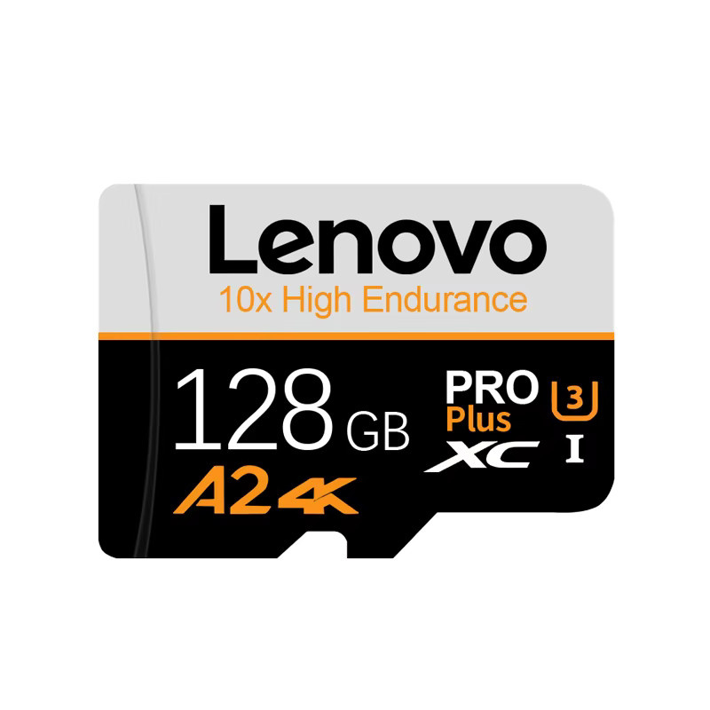 Lenovo Micro-SD-Karte Klasse 10 Hochgeschwindigkeits-Speicherkarte A2 in Schwarz mit 128 GB - Bild 6