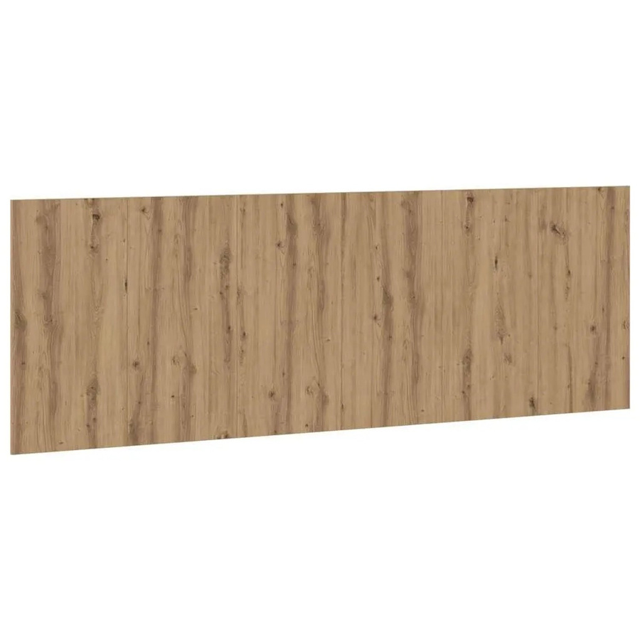 vidaXL Kopfteil zur Wandmontage in Artisan-Eiche, Farbe Braun, B/H/T: 240 x 80 x 1,5 cm - Bild 2