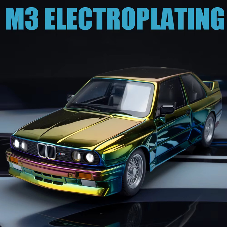 Bburago BMW M3 E30 Legierungsmodell, 1:24, mit Licht und Sound - Bild 2