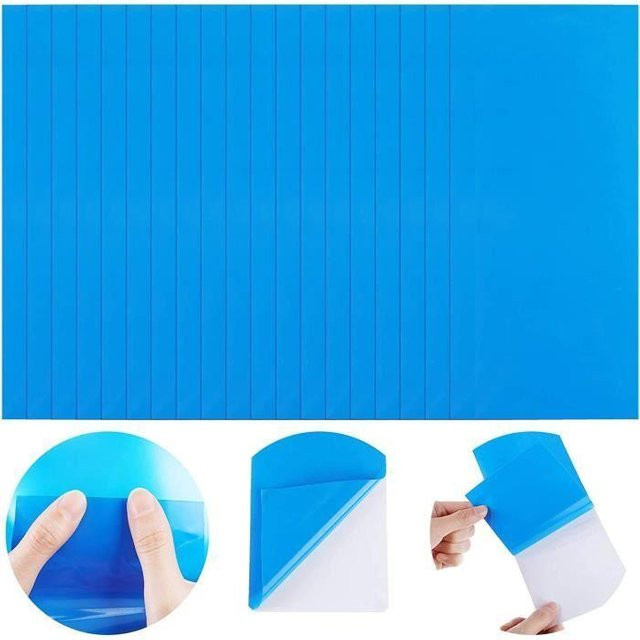 LG-EXPRO Selbstklebendes PVC-Reparaturset für Pool, 20 Stück, blau - Bild 1