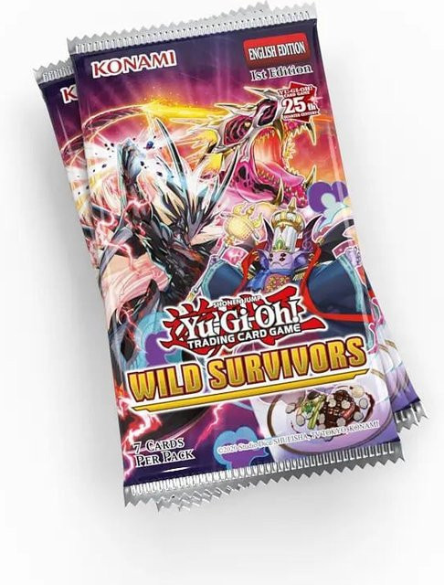 Yu-Gi-Oh! Wild Survivors Boosterpack, Nachfüllpack - Bild 1
