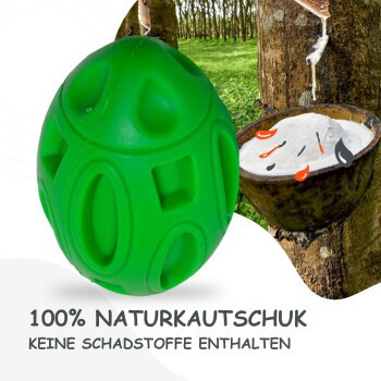 Petsation Kauspielzeug Ball, grün - Bild 2