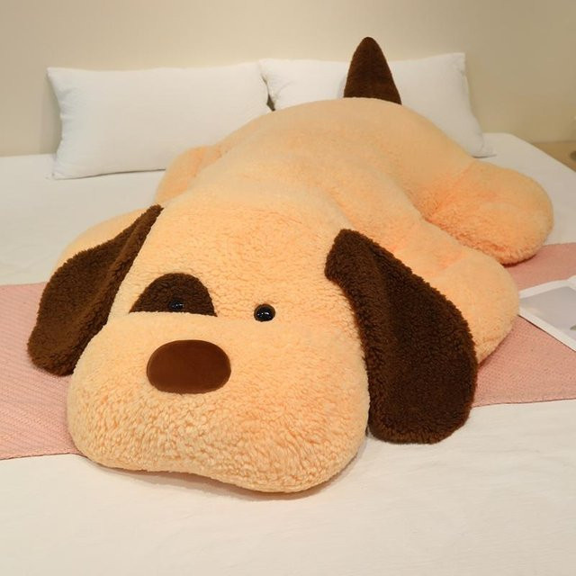 Yiran Health & Beauty Hund Plüschkissen Puppe, Stofftier, 90cm - Bild 1