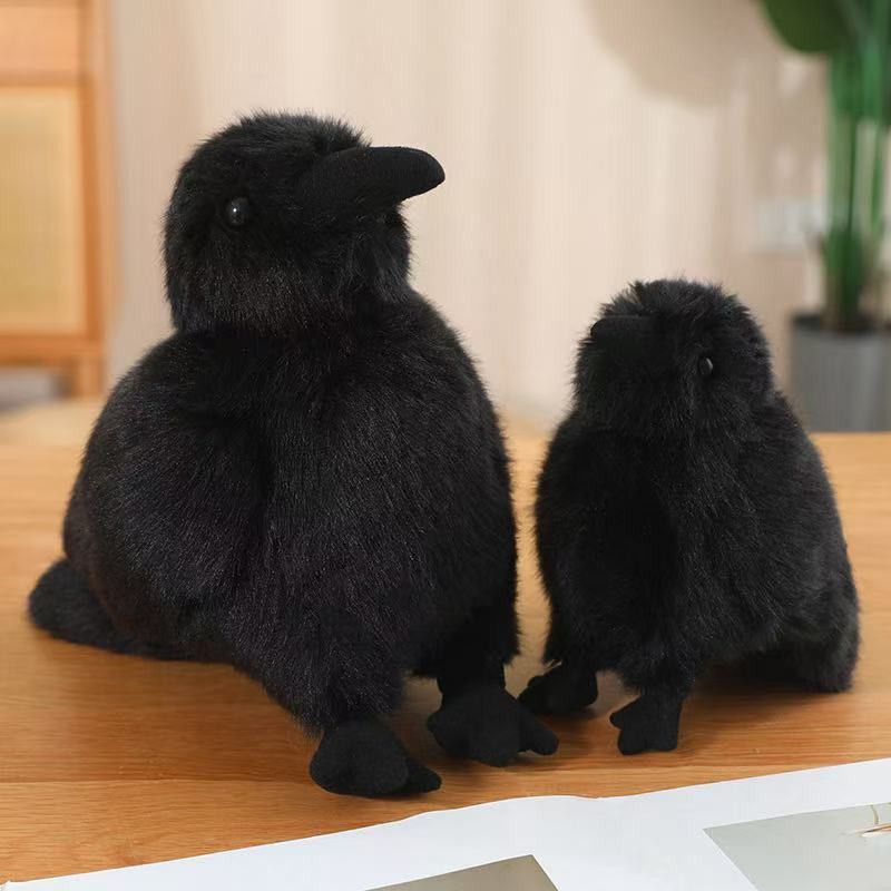Simulationskrähe Puppe Plüschtier, ab 14 Jahren - Bild 2
