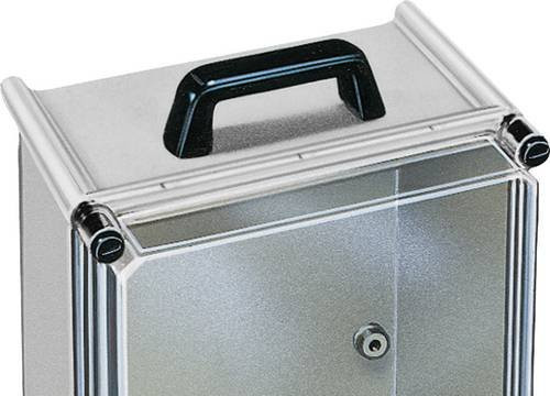 Schneider Electric NSYATM27 Montagematerial aus Kunststoff in Schwarz und Silber - Bild 1