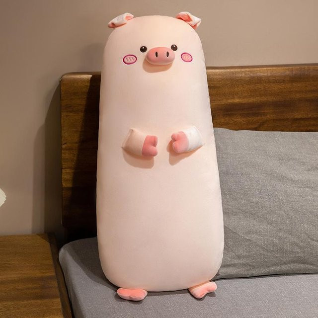 Yiran toy Cartoon Schweinchen Plüsch Kissen, 70cm - Bild 1