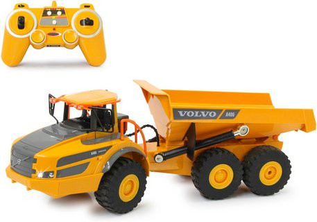 JAMARA Volvo Muldenkipper 1:20 gelb ab 6 Jahren - Bild 2