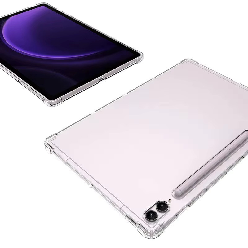 Transparente TPU-Hülle für Samsung Galaxy Tab S10 Ultra SM-X920, X926B und Tab S10+ 5G SM-X826B, weiche Tablet-Abdeckung in Klar - Bild 3