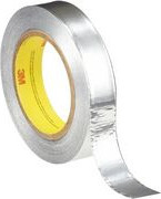 3M Metallklebeband 431 in Silber mit Weich-Aluminium-Träger, Breite: 12 mm, Länge: 55 m - Bild 1