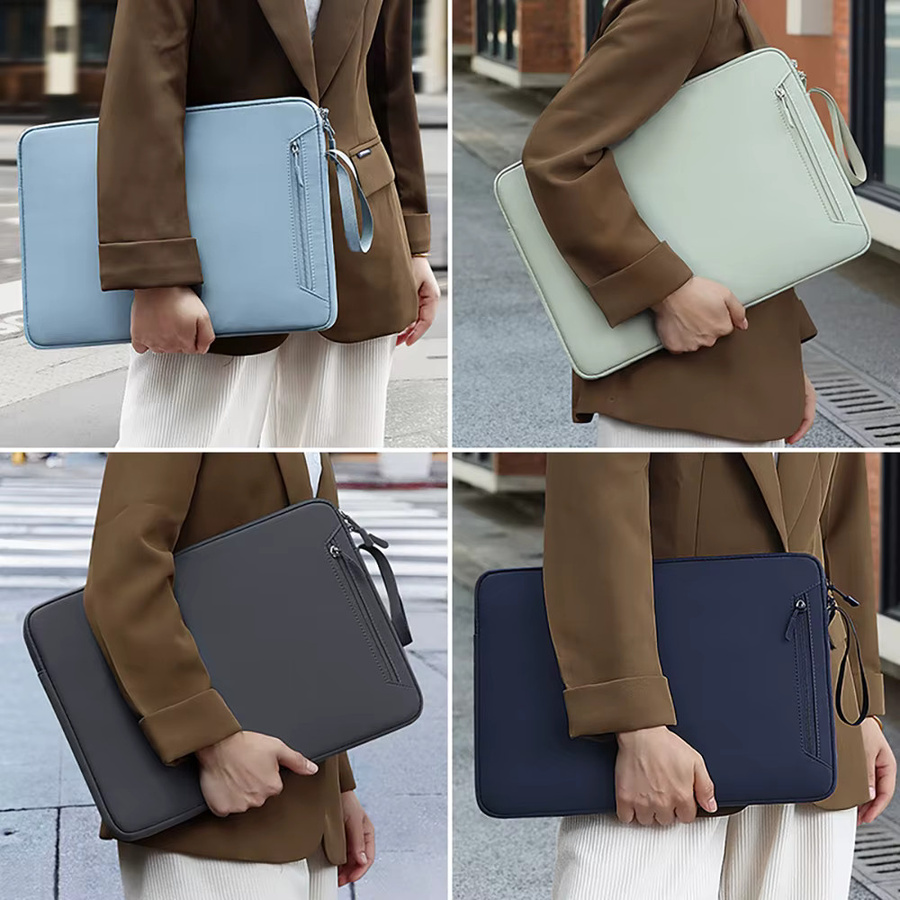 EGYAL Laptoptasche wasserdicht für MacBook Air Pro und Notebooks in Grün oder Blau - Bild 2