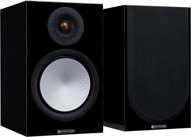Monitor Audio Silver 100 7G Passive Regallautsprecher Schwarz Hochglanz - Bild 1