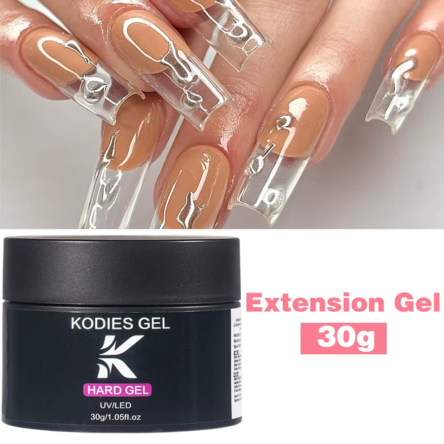 KODIES GEL Builder Nagelgel, Clear, Glänzend - Bild 6