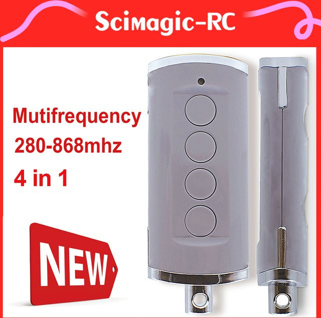 Scimagic-RC Mehrfrequenz-Garagentor-Fernbedienungs-Duplikator mit variablem Code für Barrieren und Schlüssel, 280 MHz-868 MHz - Bild 1