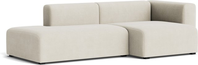 HAY Mags 2,5-Sitzer Sofa Kombination mit Armlehnen in Beige, Rechtsausrichtung - Bild 1