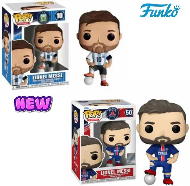 Funko Pop Football Star Lionel Messi 10, Vinyl-Figurensammlung, Einzelfigur, nicht für Kinder unter 3 Jahren - Bild 1