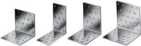 Winkelverbinder Simpson Strong-Tie ANPS 206640 aus verzinktem Stahl, Farbe: Silber, B/T/H: 60 x 60 x 40 mm - Bild 1