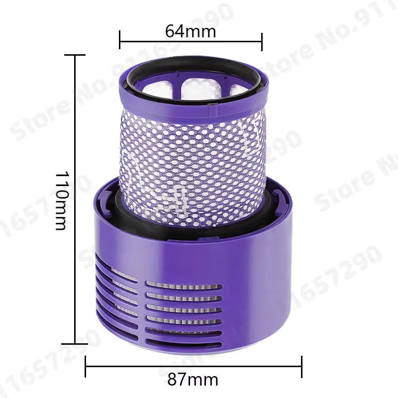 Waschbarer HEPA-Filter Ersatzteil für Dyson V10 SV12 Cyclone Animal Absolute Total Clean Staubsauger in Purple - Bild 2