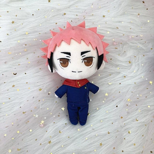 Yiran Health & Beauty Jujutsu Kaisen Plüschtier Yuji Itadori Gojo Satoru Fushiguro Megumi, Stoffpuppe, ab 3 Jahren - Bild 1