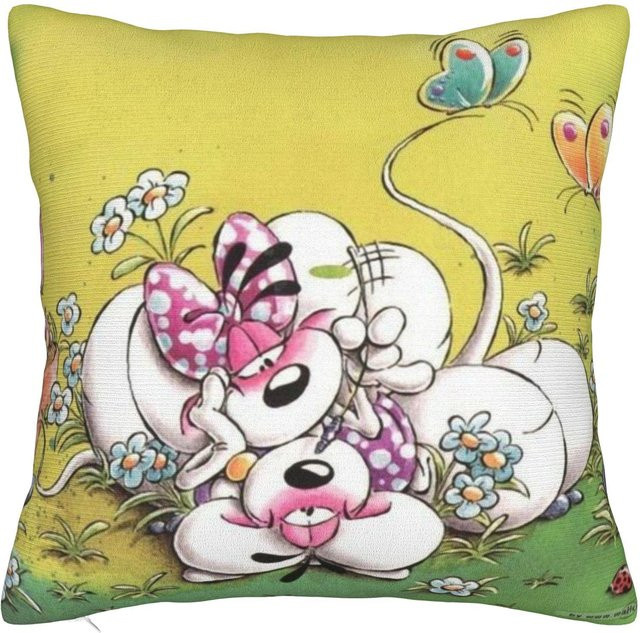 Diddl Diddlina Kissenbezug von JMG Clothing in Multicolour, B/B: 45 x 45 cm - Bild 1