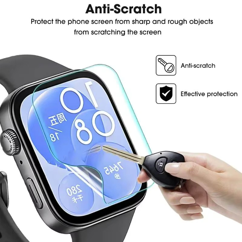 Huawei Displayschutzfolie Hydrogel, 3/5 Stück, transparent - Bild 3
