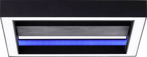 Brilliant Icarus LED-Deckenleuchte RGBW Schwarz B/T: 30 x 30 cm - Bild 1