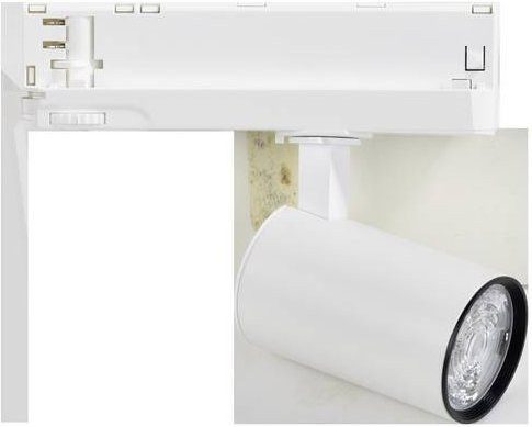Megaman MM78832 LED-Schienenstrahler in Weiß mit warmweißem Licht - Bild 1